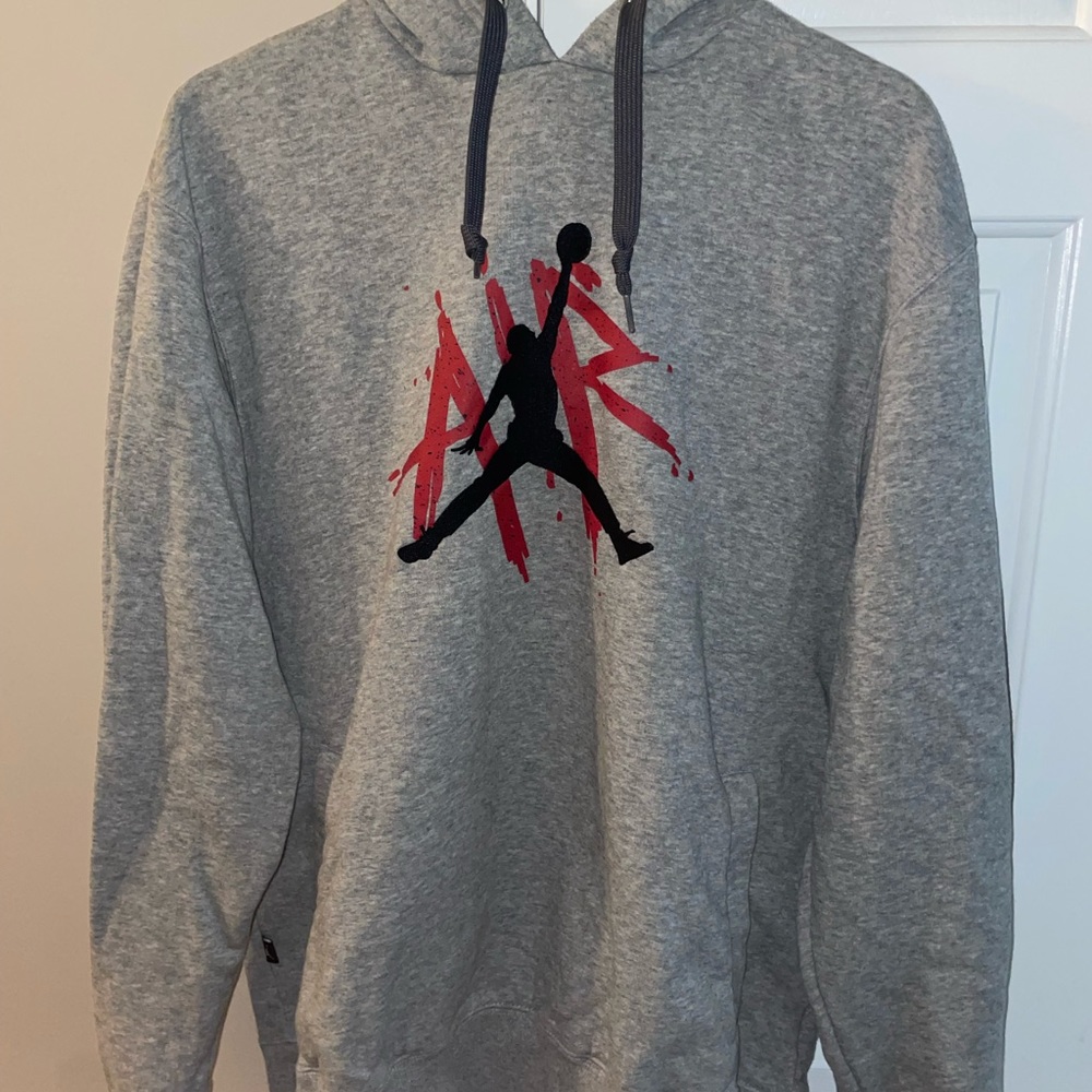 COPY - Air Jordan Large Gray Hoodie Sweatshirt